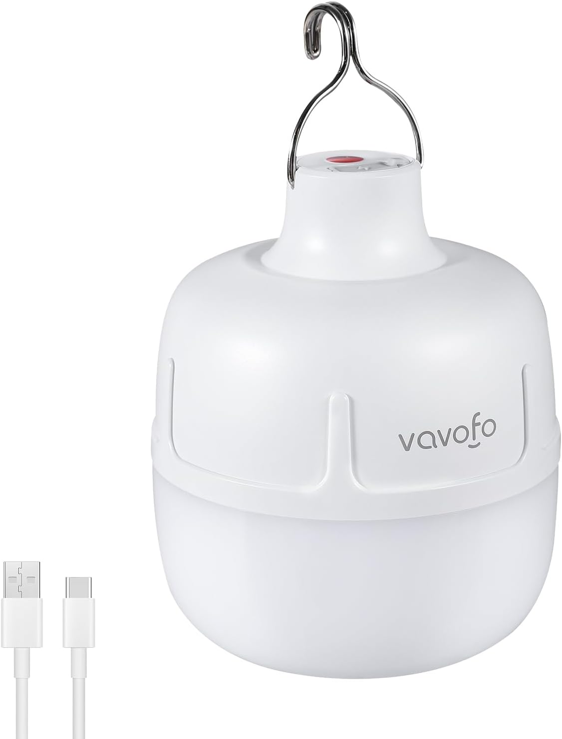 Linterna LED campamento recargable 1200 lúmenes IP65 blanco