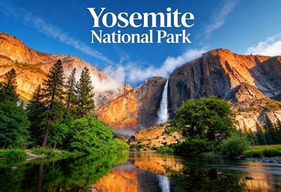 Imán para refrigerador Yosemite National Park decorativo para amantes de la naturaleza