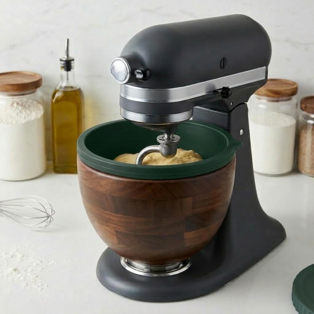 Forros silicona mezclador KitchenAid 5qt negro y verde