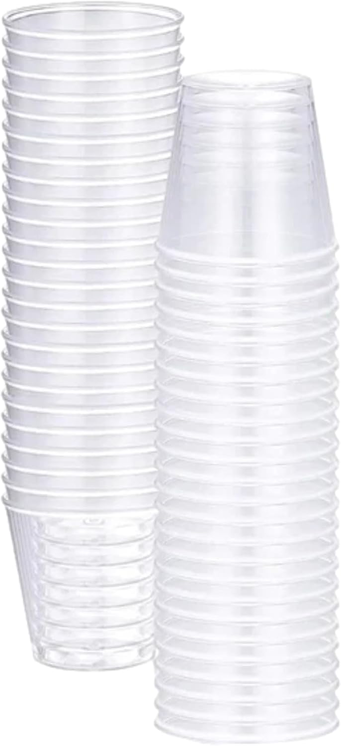 Vaso transparente 50% PCR 3 oz 100 unidades
