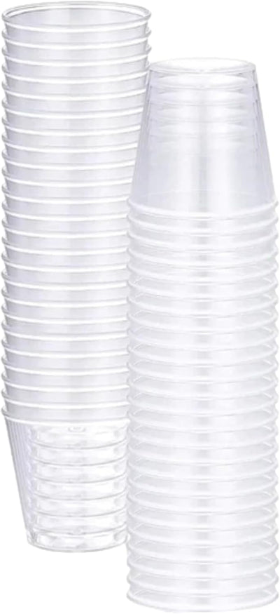Vaso transparente 50% PCR 3 oz 100 unidades