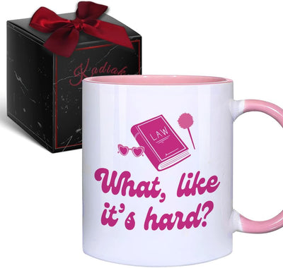 Taza divertida de abogado regalo para mujer mamá hermana esposa graduación