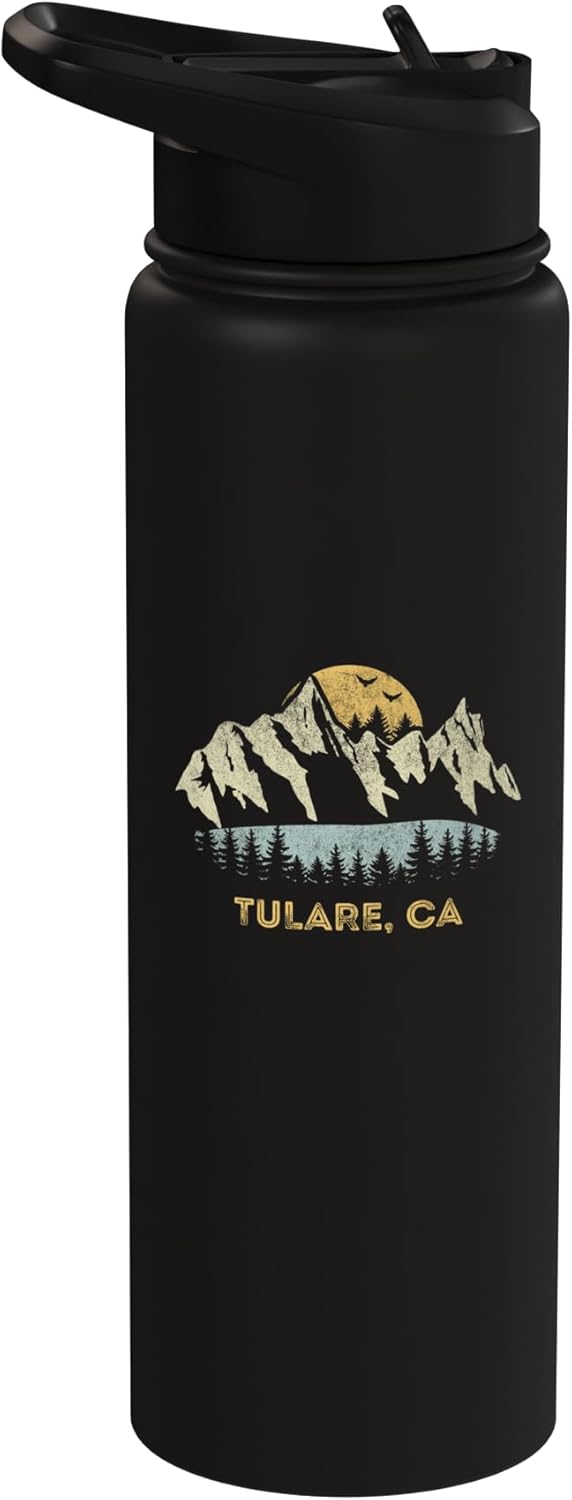 Botella agua acero inox aislada Tulare CA