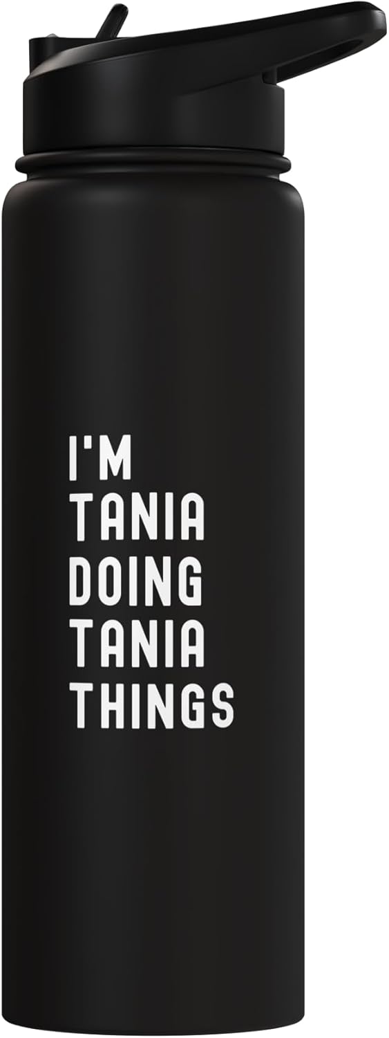 Botella agua acero inox aislada Tania