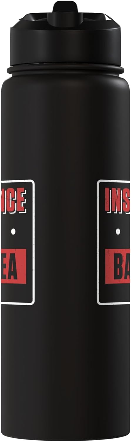 Vaso térmico acero inox con mensaje humorístico