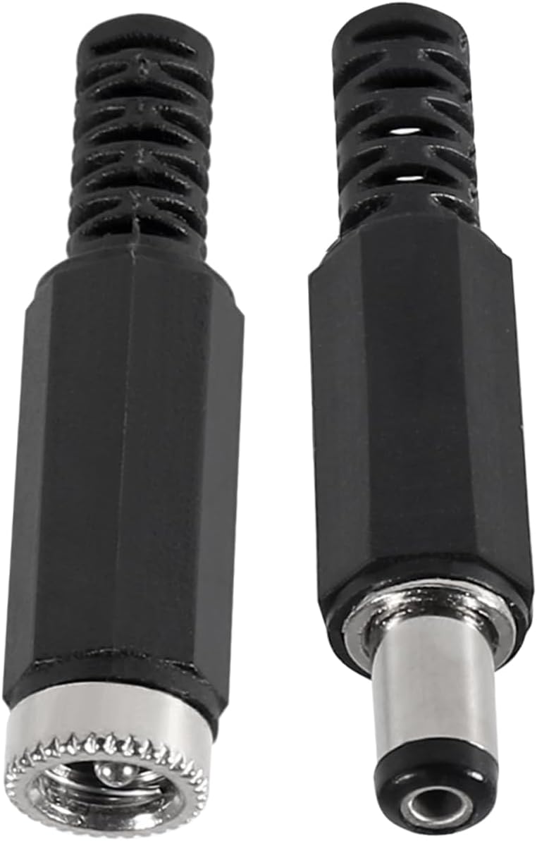 10 Uds Conectores DC Macho/Hembra 0.217x0.083pulgada