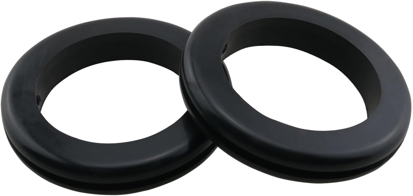 4 Pzas Empaque Cables Negro 2pulg Para Mesa Suelo Techo