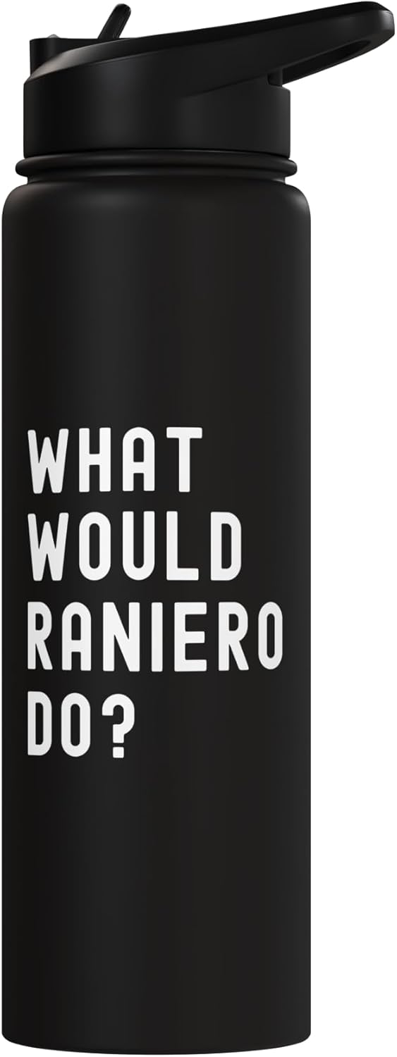 Bottella de agua aislada acero inoxidable What Would Raniero Do