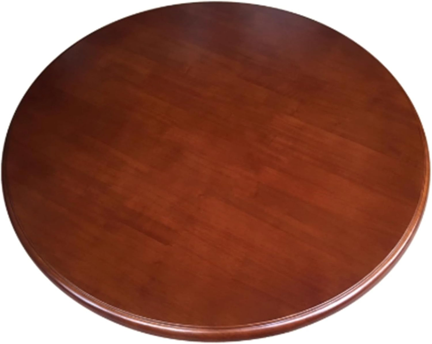 Mesa Giratoria Grande de Madera Negro Silenciosa para Comedor