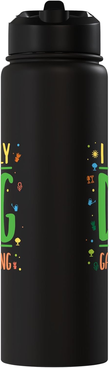 Botella agua acero inox para jardinería