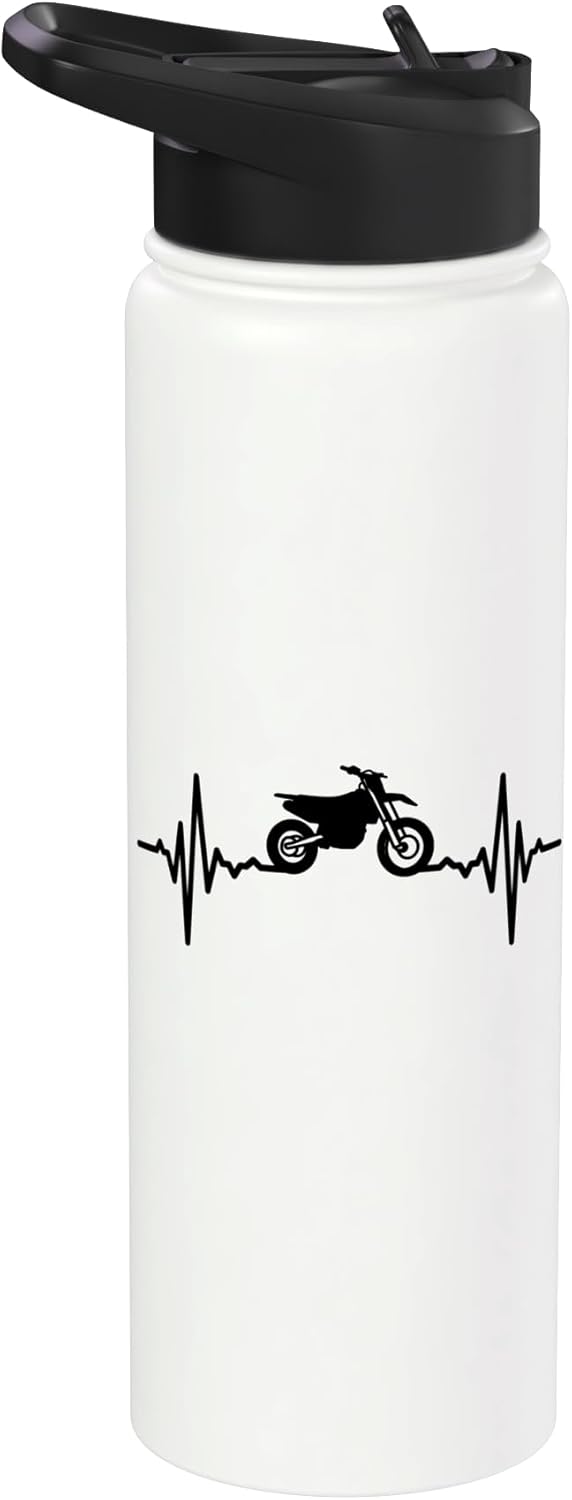 Botella de agua aislada para motocicleta de acero inoxidable