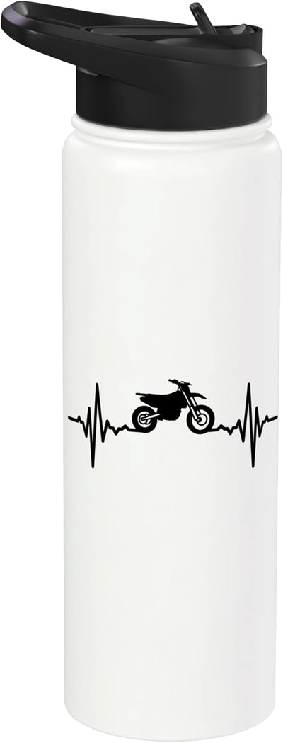 Botella de agua aislada para motocicleta de acero inoxidable
