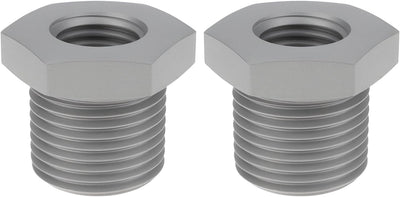Adaptador reducción M18x1.5 a M12x1.5 2 Pzas