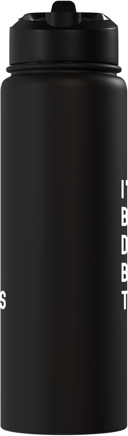 Botella de agua acero inoxidable aislada Berit