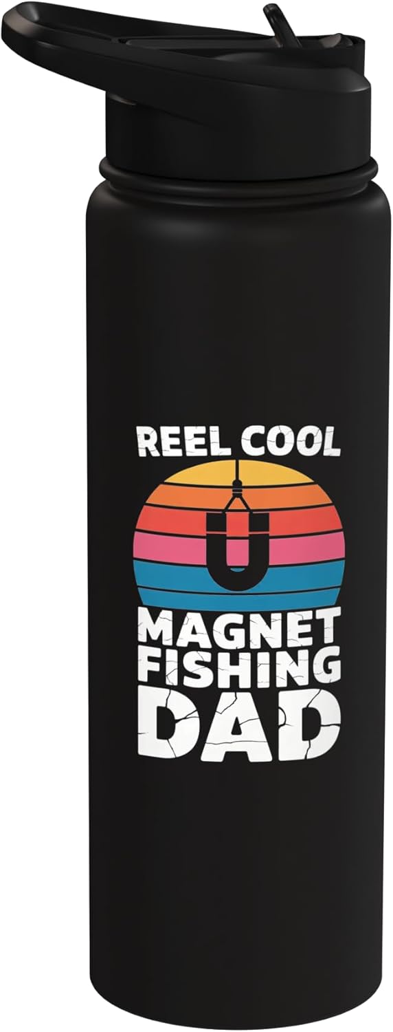 Bote de agua acero inoxidable reel cool magnet pesca con compas y cuerda