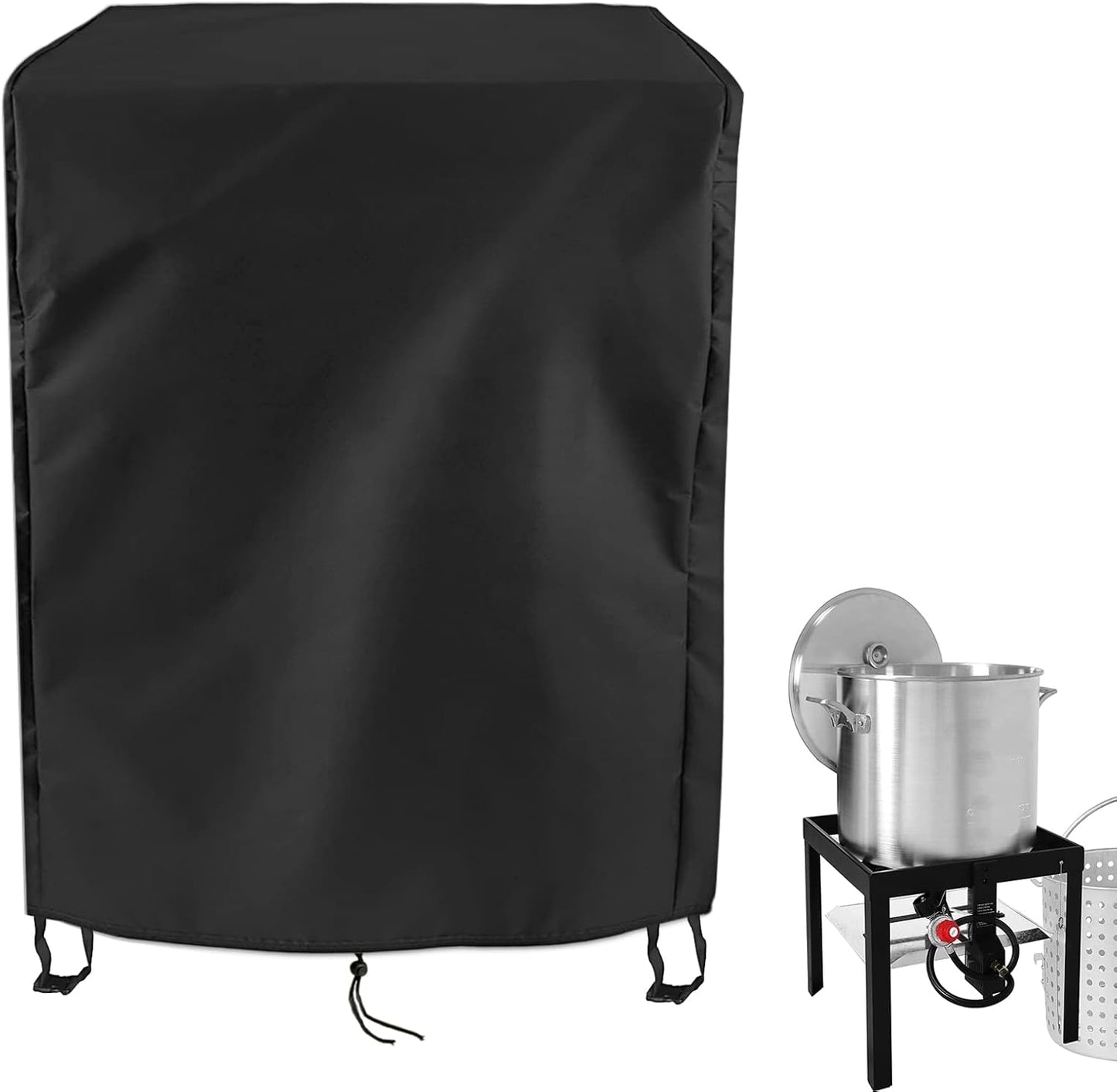 Funda freidora pavo cubierta impermeable hervidor cangrejos