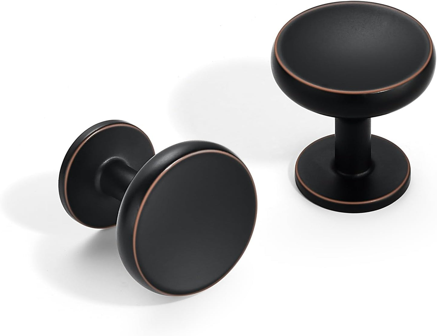 10 Pomas Bronce Aceitado para Gabinetes Cocina Dormitorio