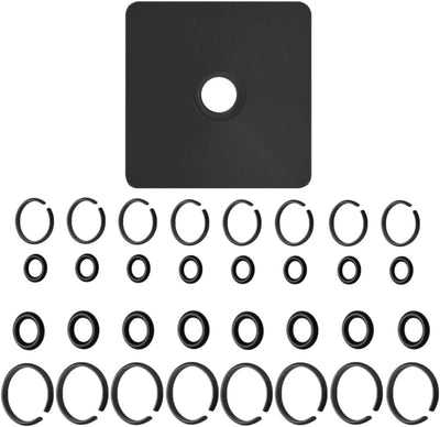 Anillo retención 1/2" y 3/8" fricción junta tórica llave impacto