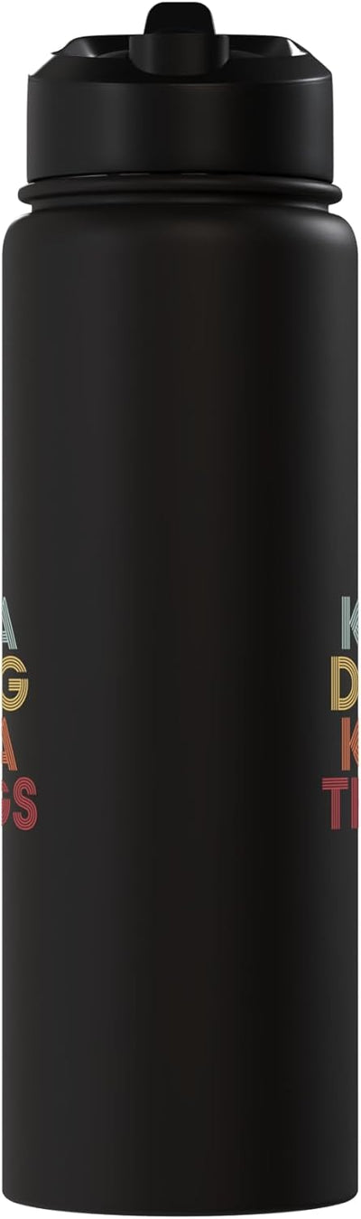 Bottella de agua personalizada Kalia acero inoxidable aislada
