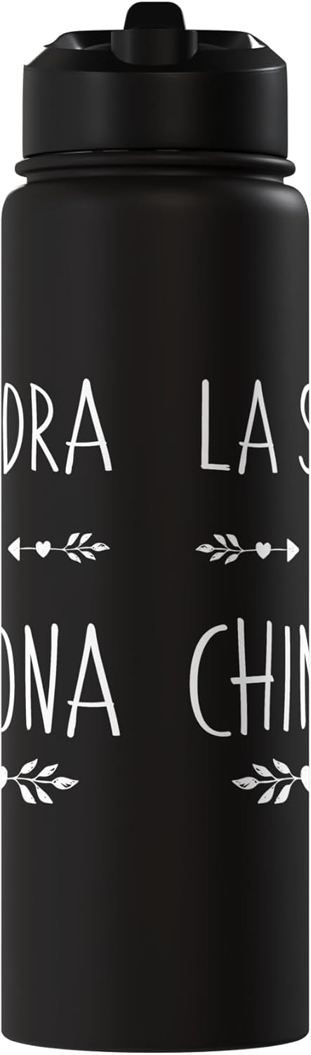 Botella agua acero inox aislada Sandra Mas Chingona
