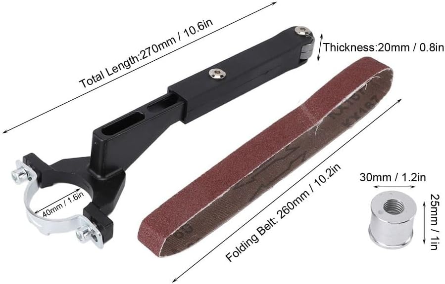 Kit accesorios lijadora amoladora angular ajuste universal M10-M14