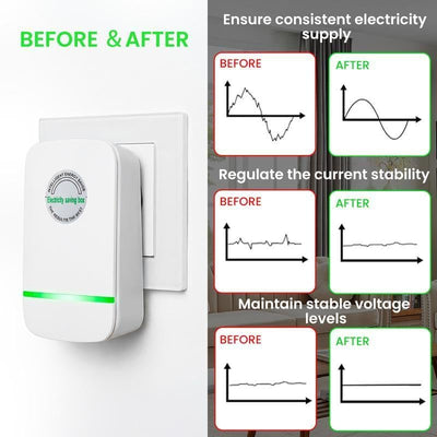 Enchufe inteligente ahorro energía con estabilizador