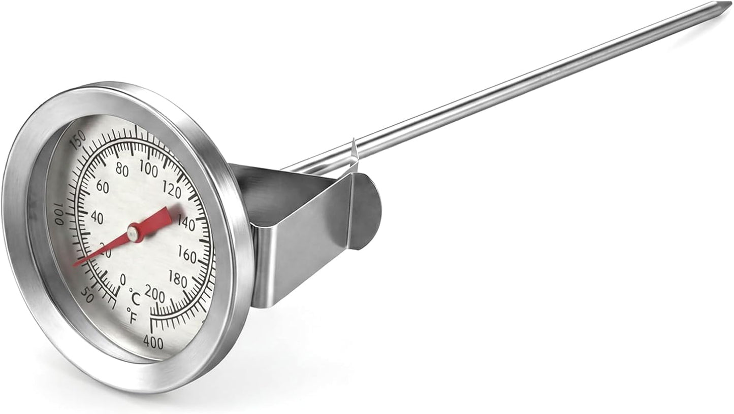 Termómetro carne acero inox 2pulg lectura instantánea