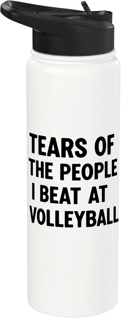 Botella de agua acero inoxidable sin BPA para voleibol