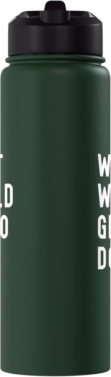 Bottella de agua aislada acero inoxidable What Would Giulio Do