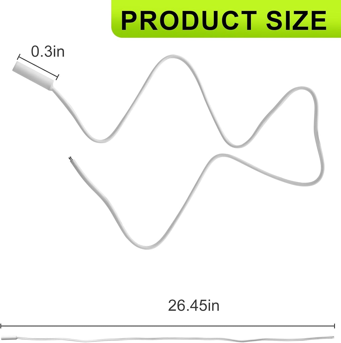 Sensor de temperatura para refrigeradores GE y Hotpoint paquete de 2