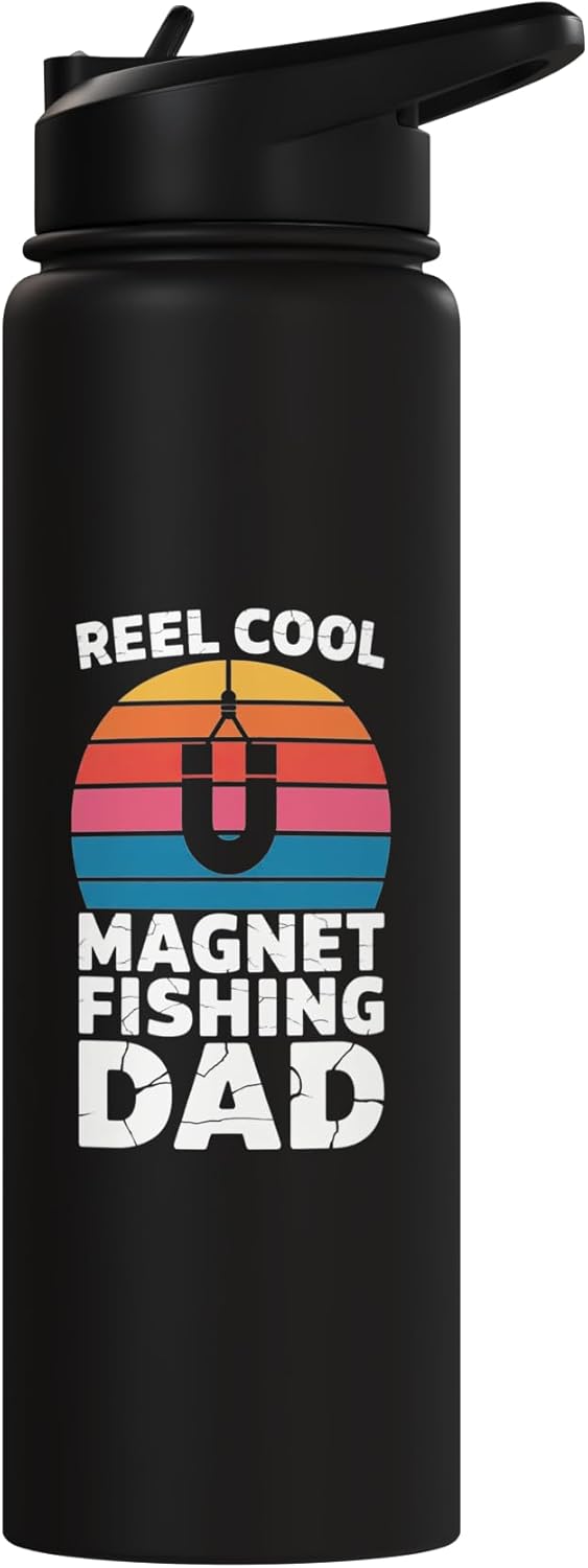 Bote de agua acero inoxidable reel cool magnet pesca con compas y cuerda