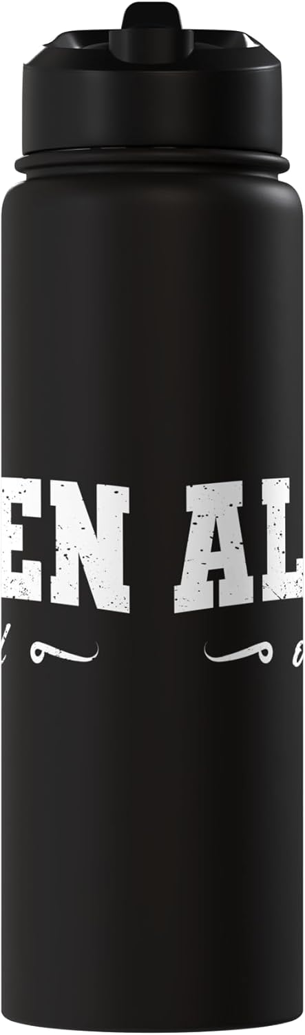 Botella de agua acero inoxidable Allen Texas Retro