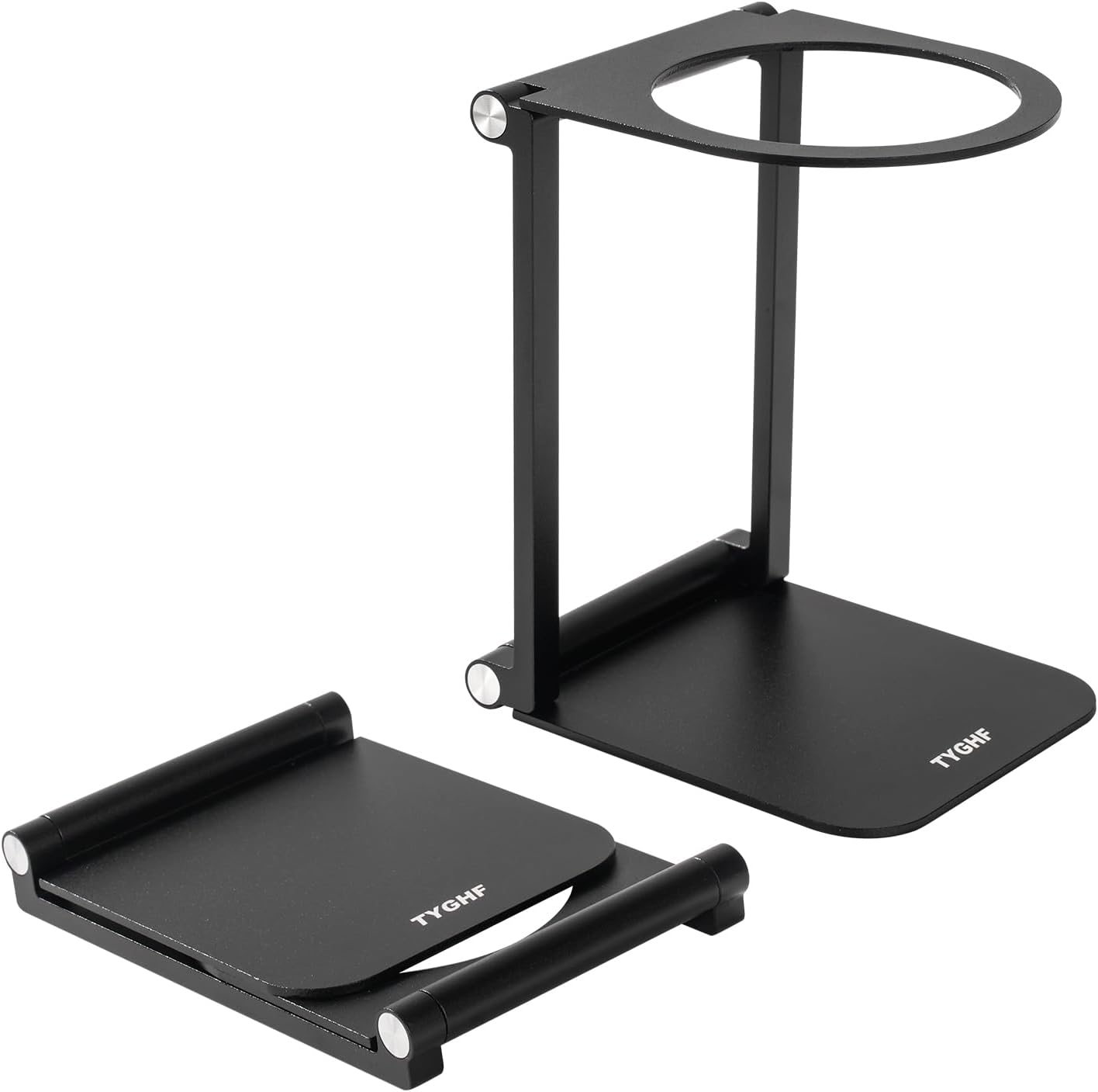 Soporte cafetera expreso plegable portátil gotero V60 negra