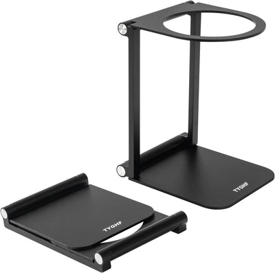 Soporte cafetera expreso plegable portátil gotero V60 negra