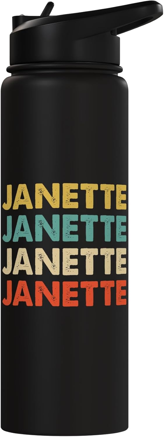 Botella agua acero inox aislada Janette