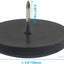 Protectores de suelo para muebles 12 pzas 38mm redondos