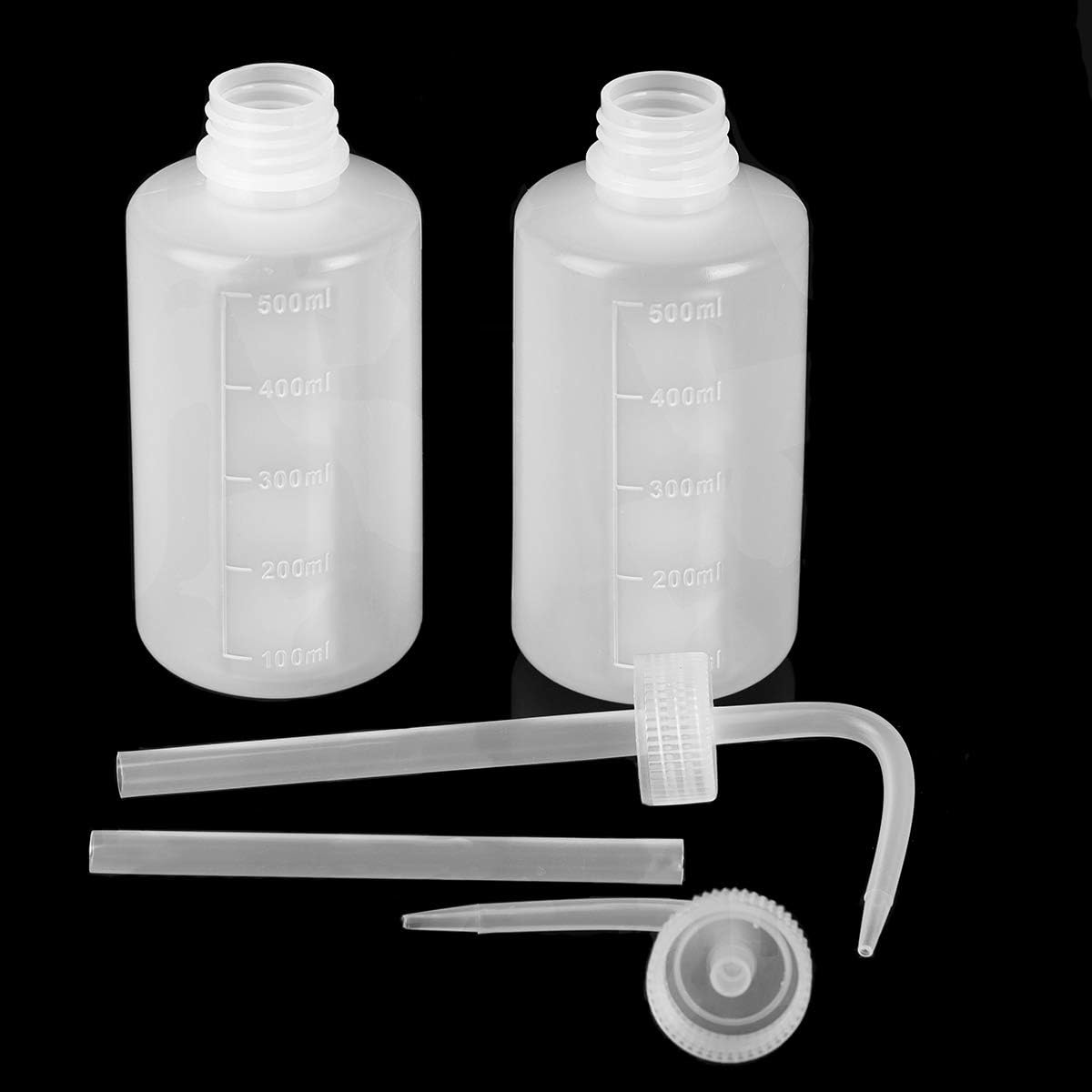 Botella riego exprimible 16.9oz plástico 2pzas