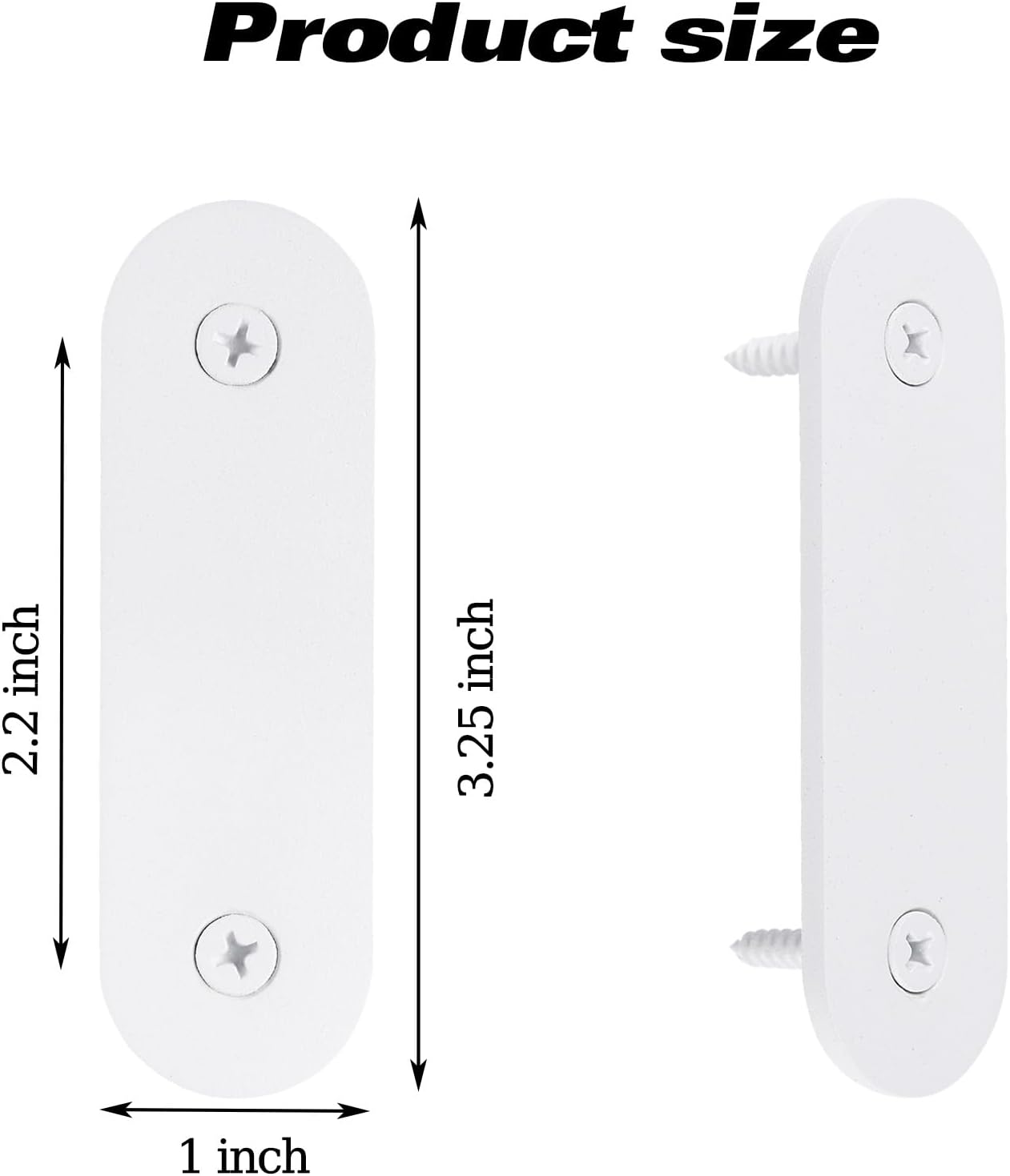 Placa metal para timbre resistente con s