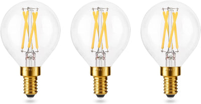 Bombilla LED E12 Regulable 4W 3000K Paquete 3