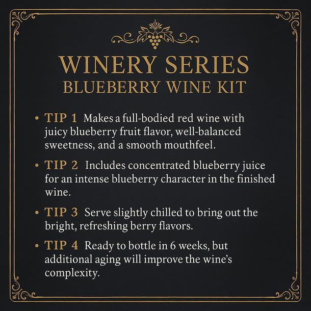 Kit de vino de arándanos Winery Series