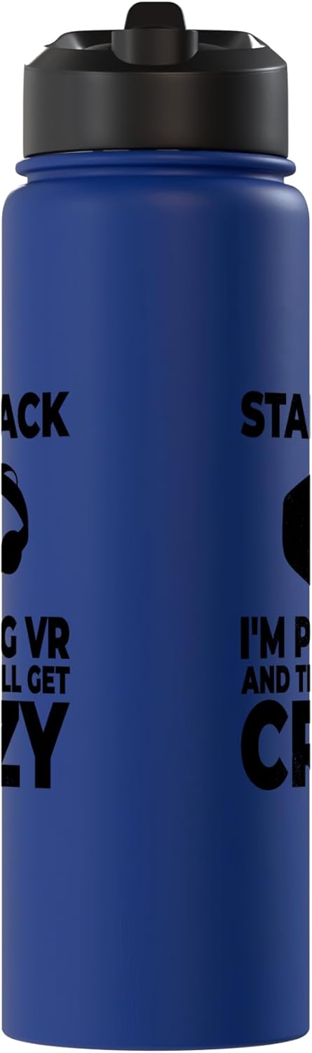 Botella de agua aislada de acero inoxidable para desarrollador de realidad virtual