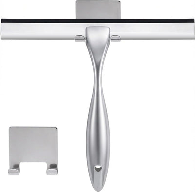 Limpiador ducha 12pulg acero inox multiuso baño puertas espejos