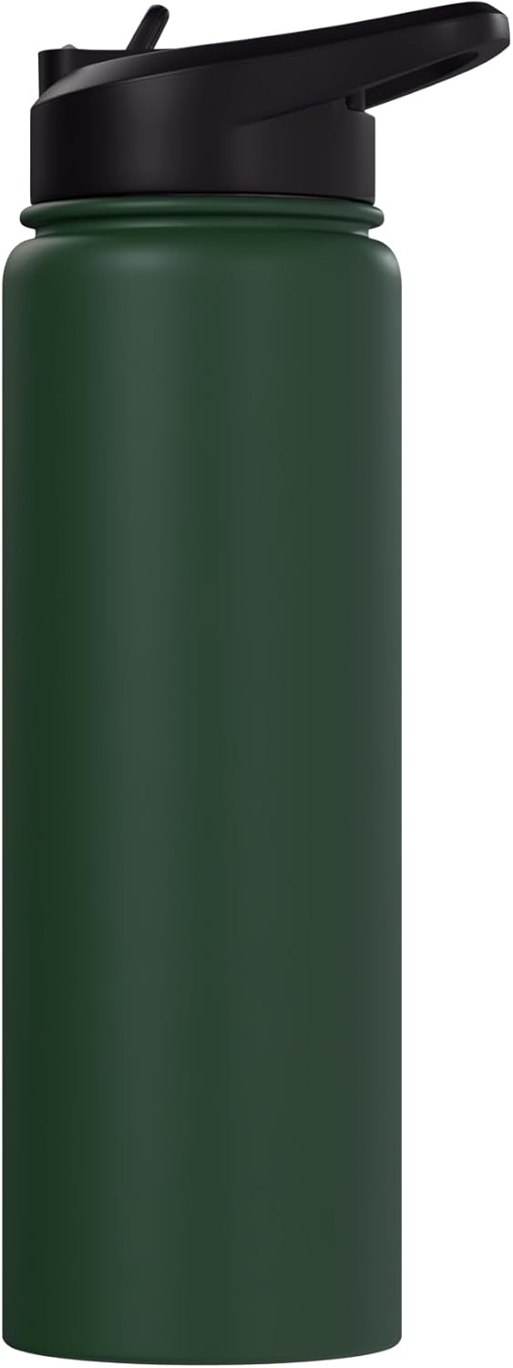 Botella de agua acero inoxidable aislada futuro doctor