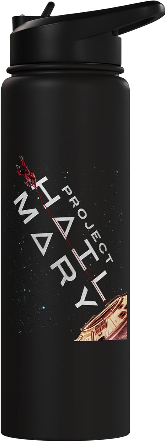 Botella de agua aislada de acero inoxidable Project Hail Mary
