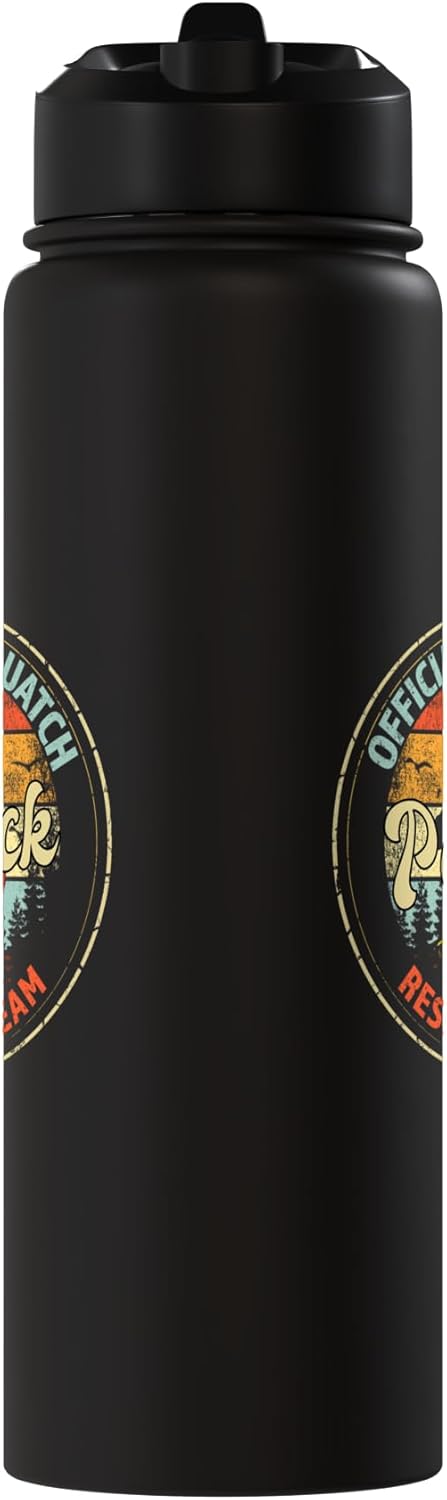 Bottella de agua aislada personalizada Bigfoot acero inoxidable