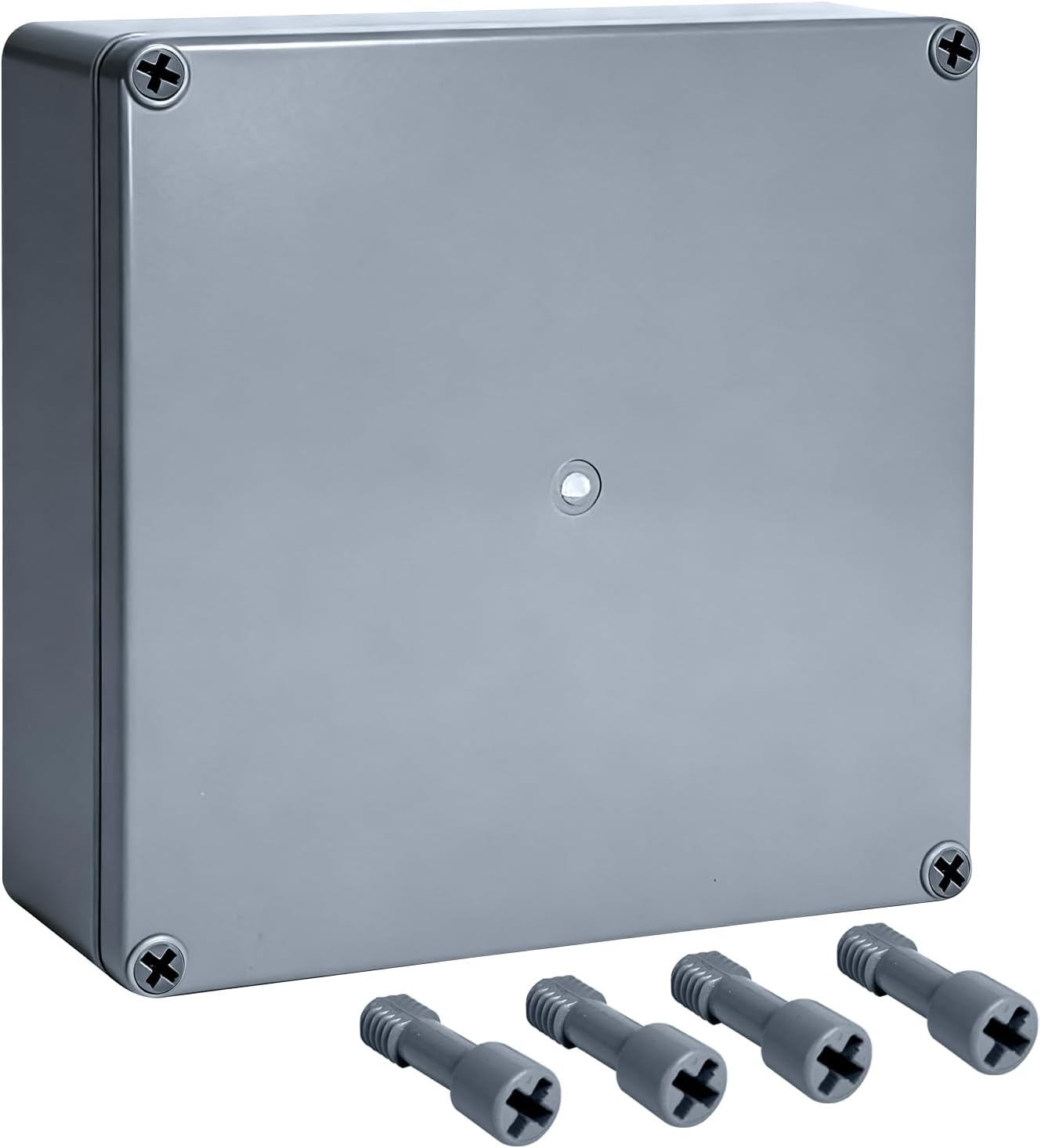 Caja conexiones eléctricas 8x8x4 pulg IP65 ABS
