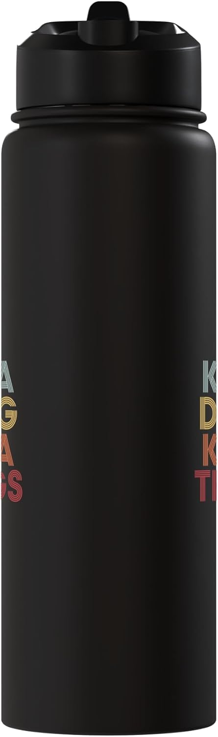 Botella agua acero inox personalizada con nombre