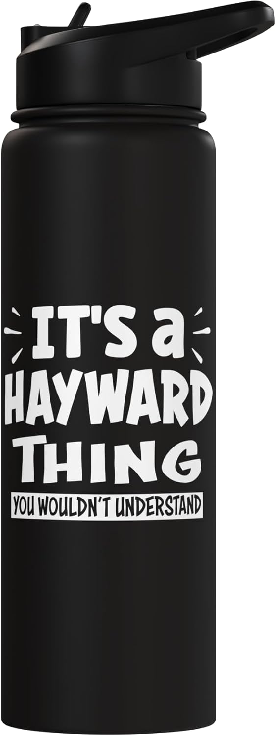 Bottella de agua acero inoxidable aislada Hayward Lovers