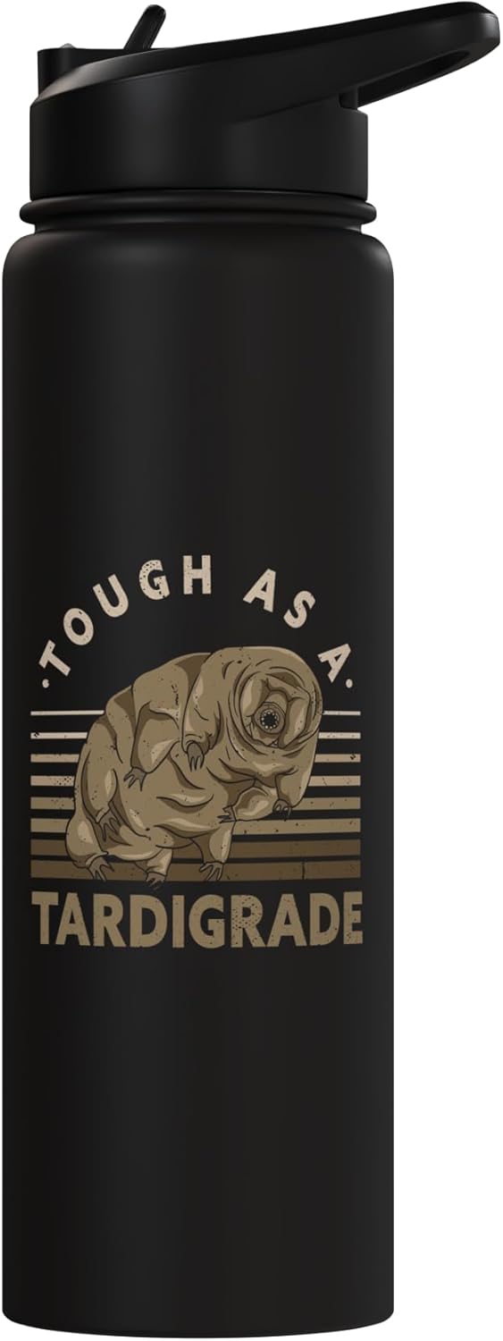 Botella térmica acero inox para amantes de los tardígrados