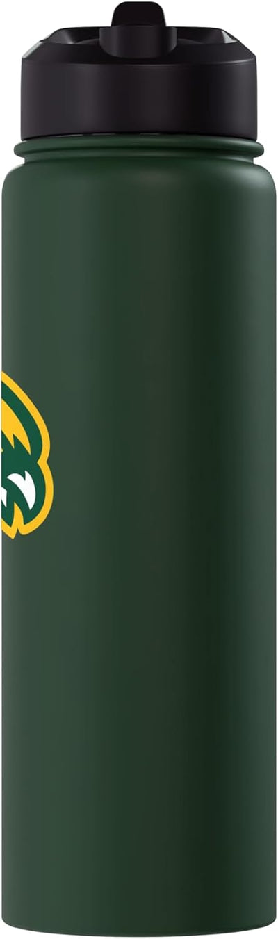 Botella de agua acero inoxidable Fitchburg State University Falcon